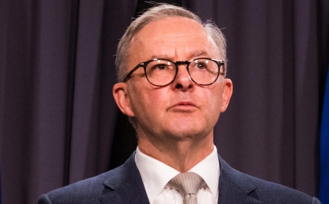 Thủ tướng Australia Anthony Albanese. Nguồn: James Brickwood