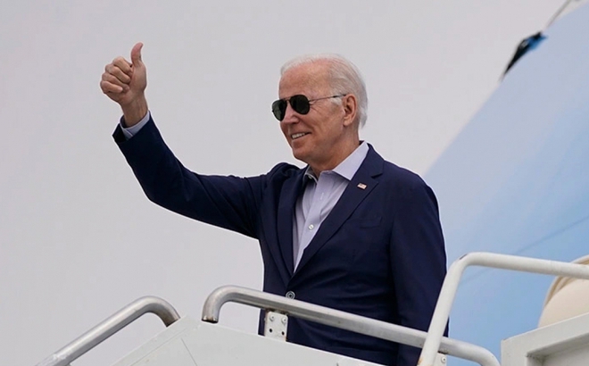 Tổng thống Mỹ Joe Biden bắt đầu thăm Trung Đông từ ngày 13/7. Ảnh: AP