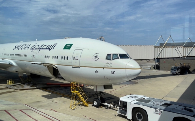 Saudi Arabia đã dỡ bỏ hạn chế không phận đối với tất cả các hãng hàng không Israel. Ảnh: AFP
