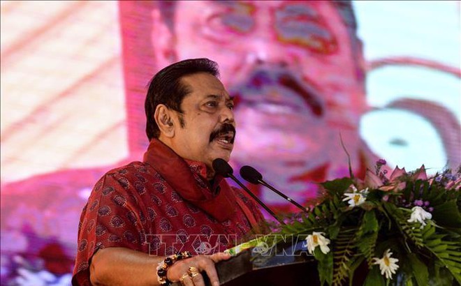 Ông Sri Lanka Mahinda Rajapaksa. Ảnh tư liệu: AFP/TTXVN