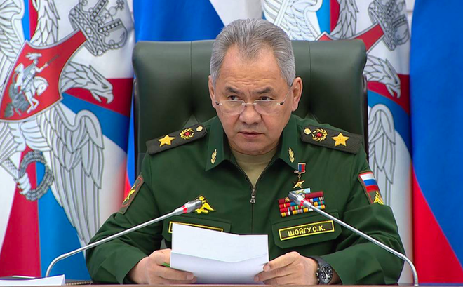 Bộ trưởng Quốc phòng Nga Sergei Shoigu. (Ảnh: Tass)