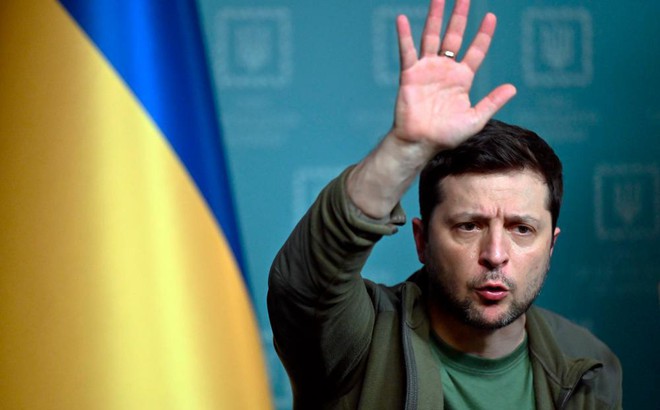 Tổng thống Ukraine Volodymyr Zelenskiy