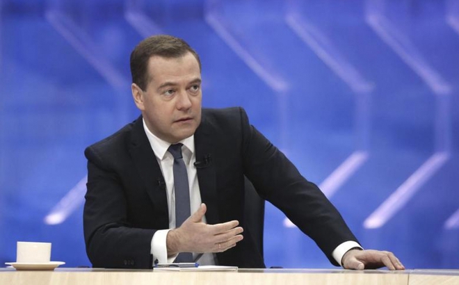 Phó Chủ tịch Hội đồng An ninh Liên bang Nga Dmitry Medvedev. Ảnh: Reuters