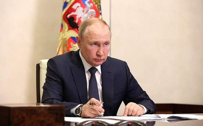 Tổng thống Nga Putin. Ảnh: Kremlin.ru