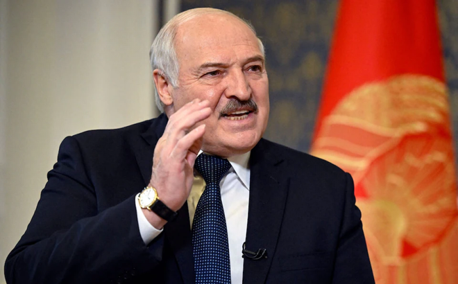 Tổng thống Belarus Alexander Lukashenko. Ảnh: AFP