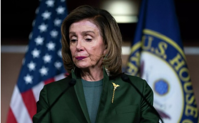 Chủ tịch Hạ viện Mỹ Nancy Pelosi. Ảnh: AP