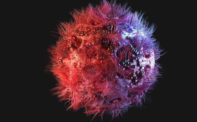 Mô phỏng virus HIV. Ảnh: Getty Images