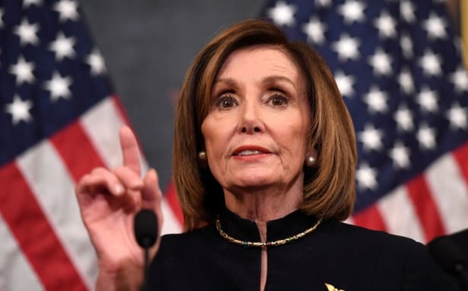 Chủ tịch Hạ viện Mỹ Nancy Pelosi. Ảnh: CNBC