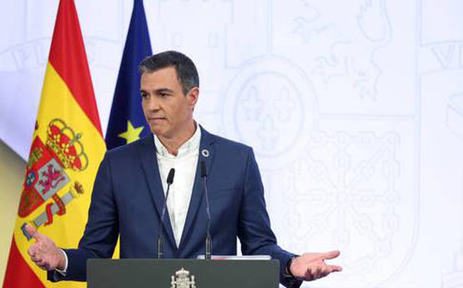 Thủ tướng Tây Ban Nha Pedro Sanchez. Ảnh: AP