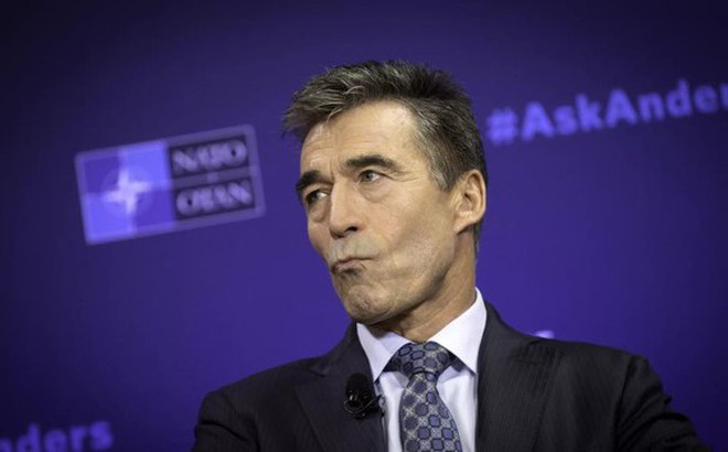 Ông Anders Fogh Rasmussen. Ảnh: AP