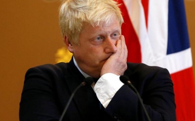 Thủ tướng Anh Boris Johnson chấp nhận từ chức. Ảnh: Reuters