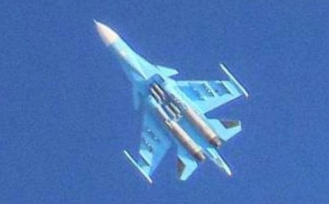 Máy bay chiến đấu Nga trên không phận tỉnh Idlib. Ảnh minh họa Internet