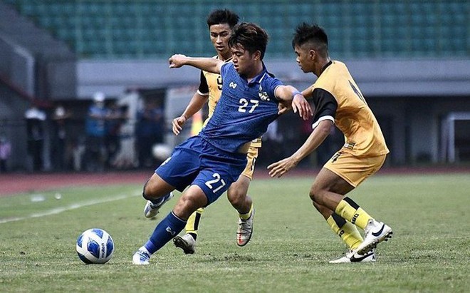 U19 Thái Lan không đạt mục tiêu thắng U19 Brunei trên 4 bàn. Ảnh: Siam Sport