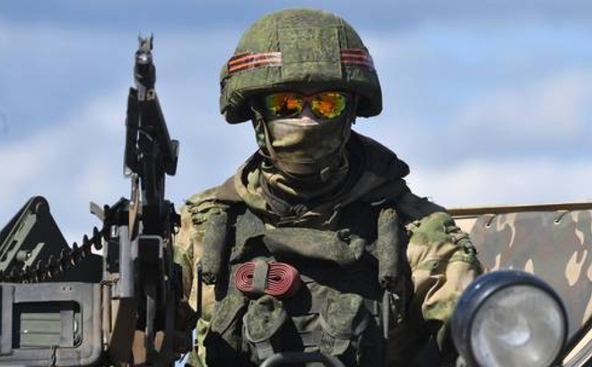 Binh lính Nga trong chiến dịch quân sự đặc biệt ở Ukraine. Ảnh: Sputnik