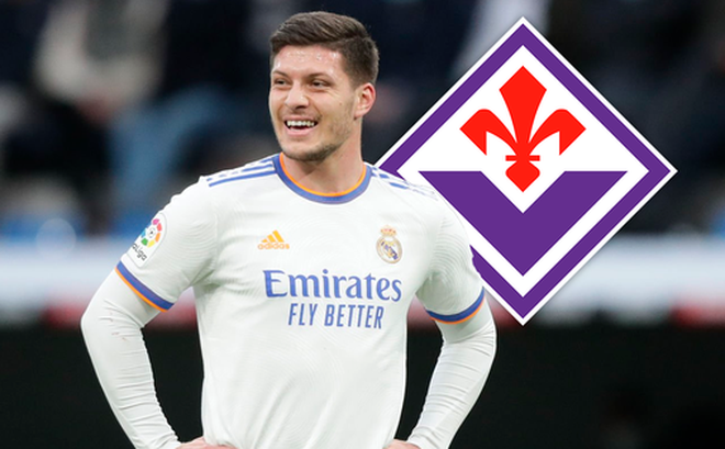 Real sắp "tiễn" thành công Luka Jovic sang Fiorentina.