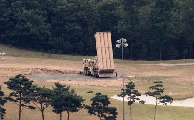 Hệ thống THAAD tại Seongju - Hàn Quốc. Ảnh: Reuters