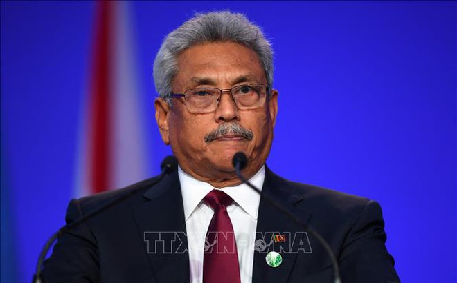 Cựu Tổng thống Sri Lanka Gotabaya Rajapaksa. Ảnh tư liệu: AFP/TTXVN