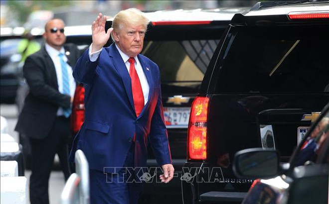 Cựu Tổng thống Mỹ Donald Trump tại New York, Mỹ, ngày 10/8/2022. Ảnh (tư liệu): AFP/ TTXVN