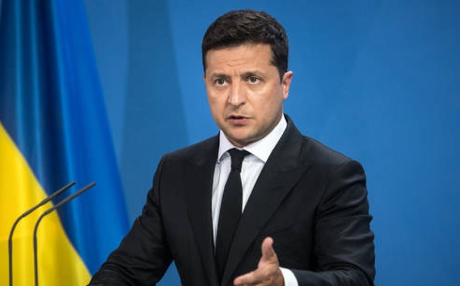 Tổng thống Ukraine Volydymyr Zelensky. Ảnh: Getty