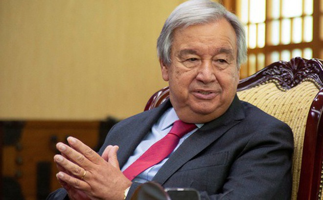 Tổng thư ký Liên Hiệp Quốc Antonio Guterres - Ảnh: REUTERS