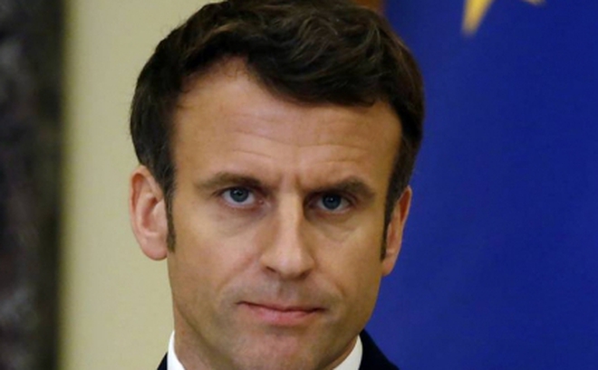 Tổng thống Pháp Macron. Ảnh: TASS