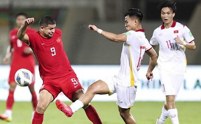 Elkeson trong trận gặp ĐT Việt Nam tại vòng loại World Cup 2022.