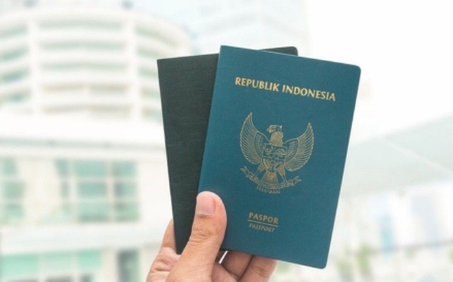 Hộ chiếu Indonesia. (Ảnh minh họa: Shutterstock)