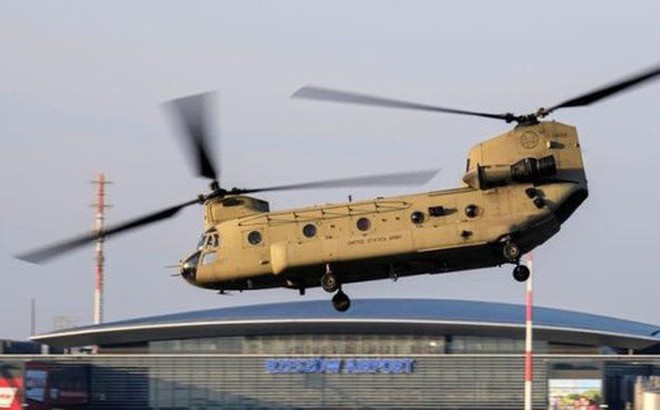 Một chiếc trực thăng Chinook của Mỹ. (Ảnh: Reuters)