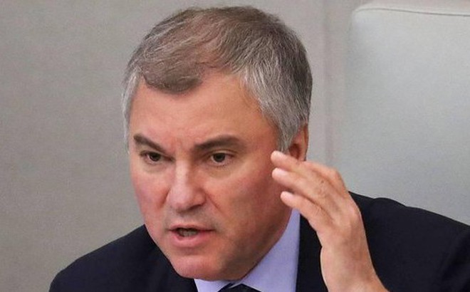 Chủ tịch Duma Quốc gia Nga Vyacheslav Volodin. Ảnh: Tass