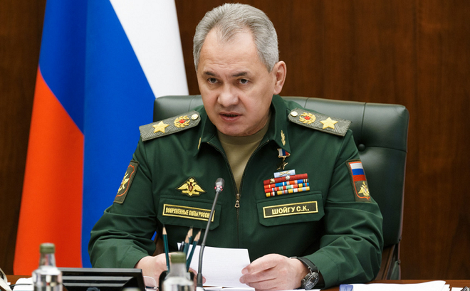 Bộ trưởng Quốc phòng Nga Sergey Shoigu.