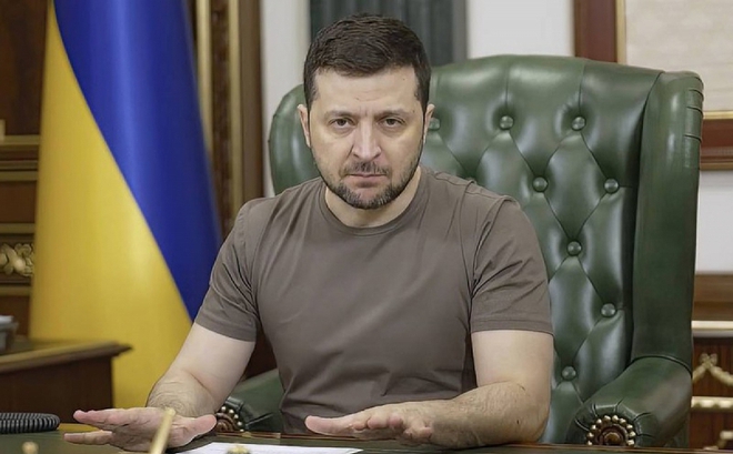 Tổng thống Ukraine Volodymyr Zelensky. Ảnh: Ukrinform