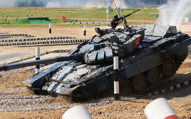 Đội tuyển xe tăng Việt Nam thi đấu tại Tank Biathlon 2022