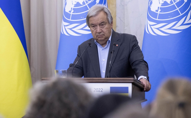 Tổng thư ký Liên Hợp Quốc Antonio Guterres. Ảnh: Reuters