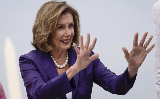 Chủ tịch Hạ viện Mỹ Nancy Pelosi - Ảnh: AFP