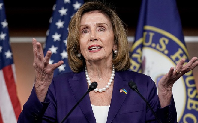 Chủ tịch Hạ viện Nancy Pelosi. Ảnh: Politico