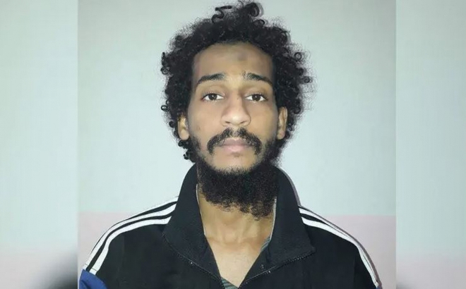 Phần tử IS khét tiếng El Shafee Elsheikh, 34 tuổi, bị tuyên án tù chung thân. Ảnh: Reuters
