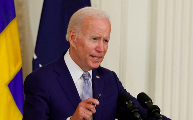 Tổng thống Mỹ Joe Biden. (Ảnh: Bloomberg)