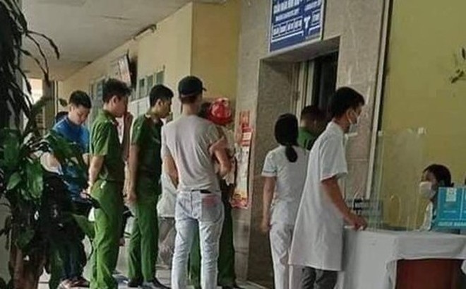 Cơ quan CSĐT vào làm việc tại BV Đa khoa huyện Chương Mỹ