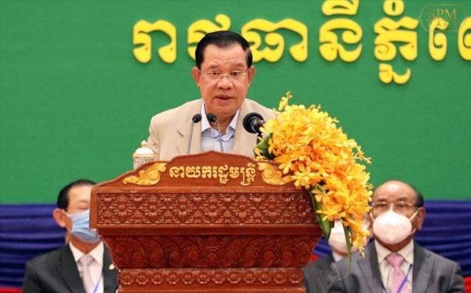 Thủ tướng Campuchia Hun Sen. Ảnh: Facebook nhân vật.