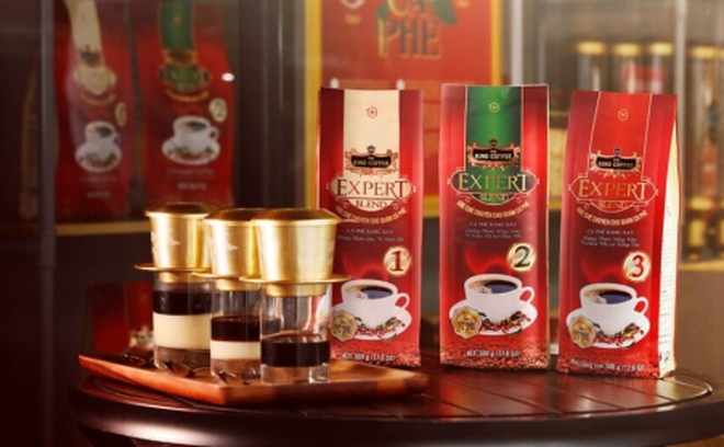 Sản phẩm của King Coffee. Ảnh: TNI Corp.