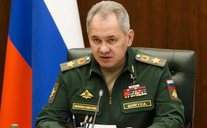 Bộ trưởng Quốc phòng Nga Sergey Shoigu. (Ảnh: EPA)