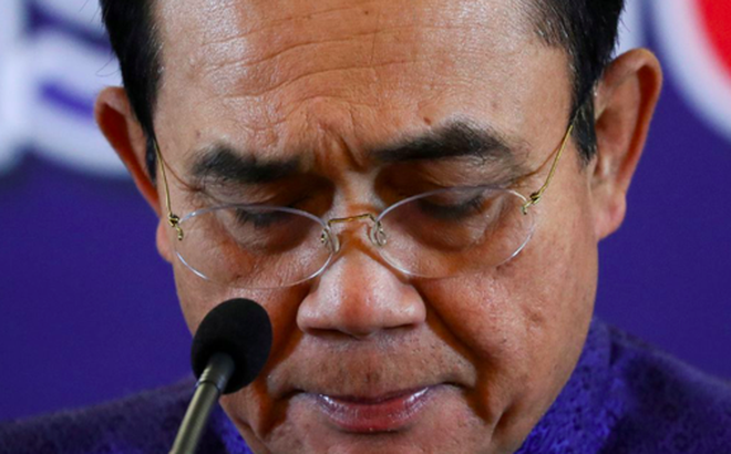 Ông Prayuth Chan-ocha bị đình chỉ chức vụ thủ tướng từ ngày 24/8. (Ảnh: Reuters)