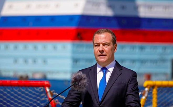 Phó Chủ tịch Hội đồng An ninh Nga Dmitry Medvedev. (Ảnh: Reuters)
