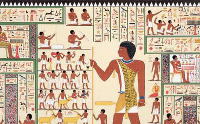Người Ai Cập cổ chuộng vẽ tranh 2D, phong cách có nhiều nét tương đồng  truyện