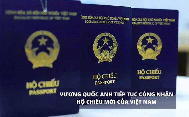 Anh công nhận hộ chiếu mới của Việt Nam