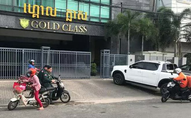 Vụ việc xảy ra ở tòa nhà Gold Class Condo ở thủ đô Phnom Penh. Ảnh: Khmer Times