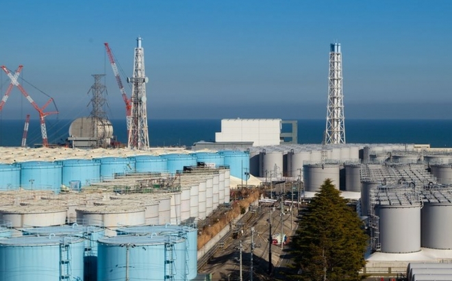 Nhà máy điện hạt nhân Fukushima. Ảnh: Nippon.