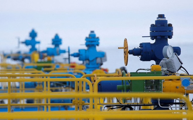 Mỏ khí đốt Bovanenkovo thuộc sở hữu của Tập đoàn Gazprom trên bán đảo Bắc Cực Yamal, Nga. Ảnh: Reuters