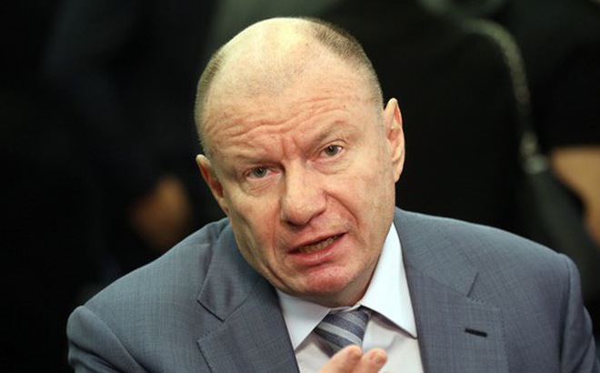 Tỉ phú Vladimir Potanin - Ảnh: BLOOMBERG