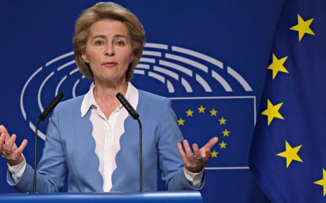 Chủ tịch Ủy ban châu Âu Ursula von der Leyen. Ảnh: CEPS